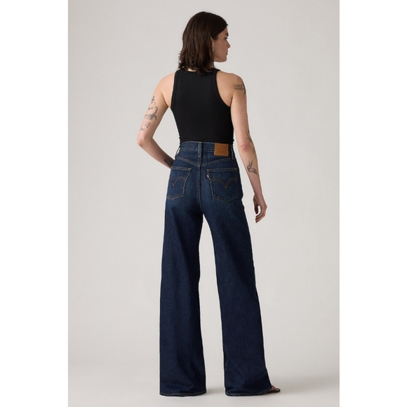 Levi's High Loose Women's Jeans Skater Bohemian Size 29 Baddie - Picture 5 of 9